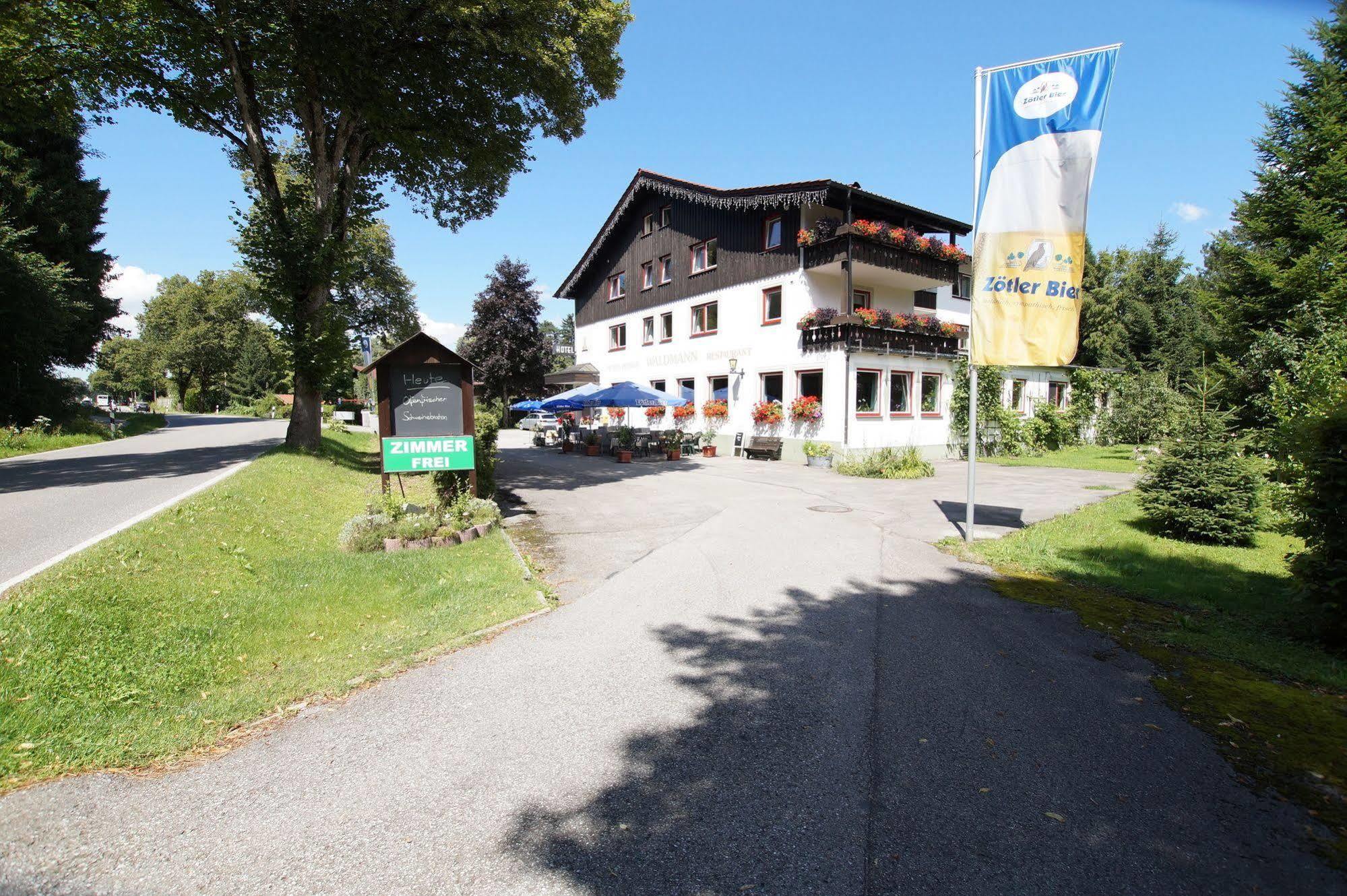 שוונגאו Hotel Waldmann מראה חיצוני תמונה